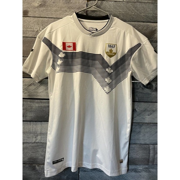 CANADA It’s Fun To‎ Be Canadian Jersey Unisex Adult EUC 1867 Patch - Picture 1 of 9